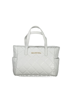 Mario Valentino Gray Polyethylene Handbag