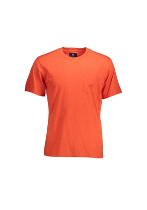 Red Cotton T-Shirt - M