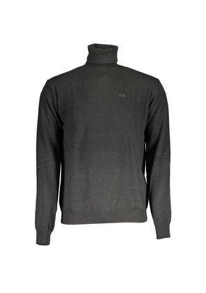 Black Wool Sweater - XL