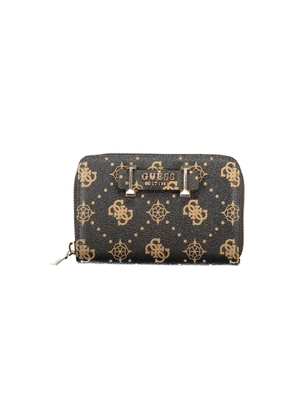 Guess Jeans Brown Polyethylene Wallet