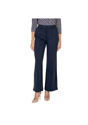 ICHI Blue Polyester Pant - XL