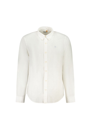 White Cotton Shirt - S