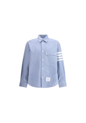 Thom Browne Flannel 4-Bar Shirt - 1