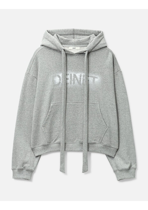 Ribbon String Point Hoodie