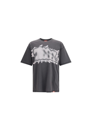 Diesel Gray Cotton Sportswear - S
