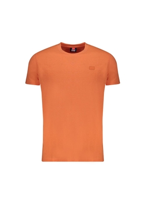 Orange Cotton T-Shirt - L