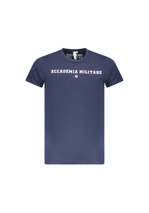 Blue Cotton T-Shirt - S