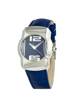 Blue Leather Watch