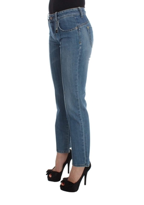 COSTUME NATIONAL C’N’C   Cotton Slim Fit Cropped Jeans - W26
