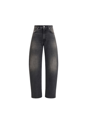 Wide-leg Jeans - W24