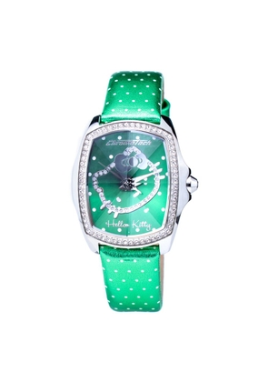 Green Leather Watch