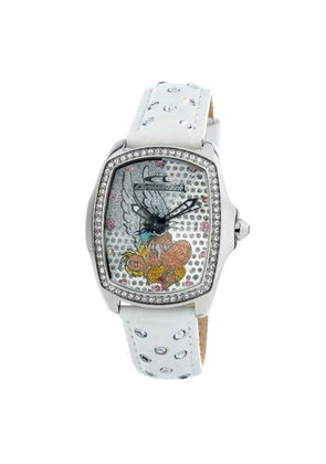 White Leather Watch