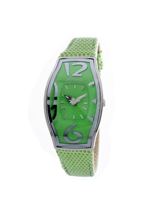 Green Leather Watch