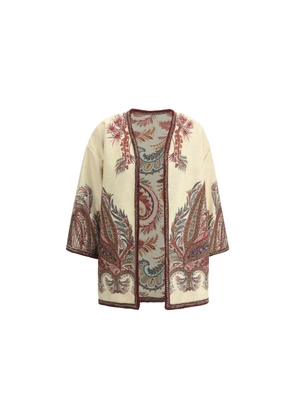 Paisley motif Kesa Jacket - One Size
