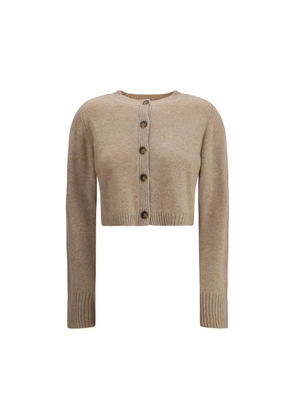 Cashmere crop Cardigan - L