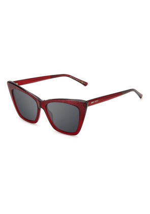 Red Acetate Sunglasses