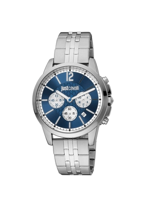 Just Cavalli Gray Stainless Steel Dress Watch