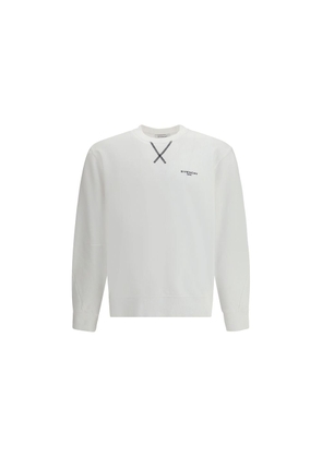 Givenchy White Cotton Sweatshirt - L