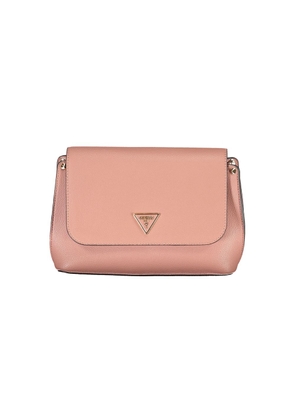 Pink Polyethylene Handbag