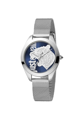 Just Cavalli Gray Stainless Steel Bracelet Watch