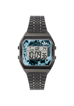 Adidas Black Stainless Steel Digital Watch