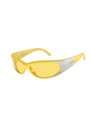 Yellow Resin Sunglasses