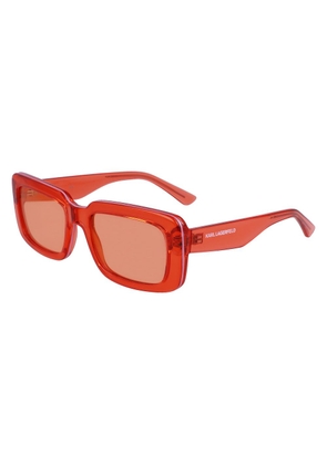 Orange Injected Sunglasses
