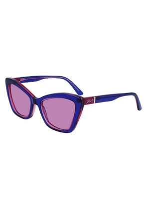 Blue Acetate Sunglasses