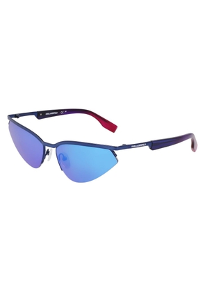 Karl Lagerfeld Blue Metal Sunglasses