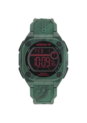 Adidas Green Synthetic Digital Watch