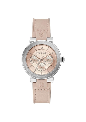 Furla Multicolor Synthetic Dress Watch
