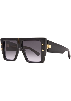 Balmain Black Acetate Sunglasses