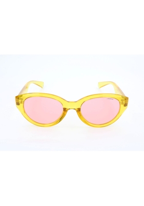 Yellow Polycarbonate Sunglasses