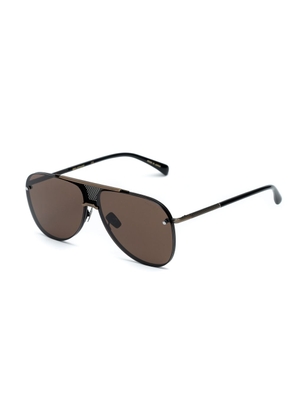 Brown Titanium Sunglasses