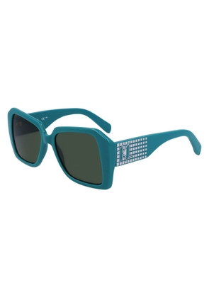 Karl Lagerfeld Green Injected Sunglasses