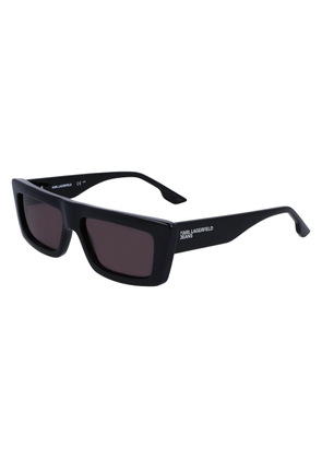 Karl Lagerfeld Black Injected Sunglasses