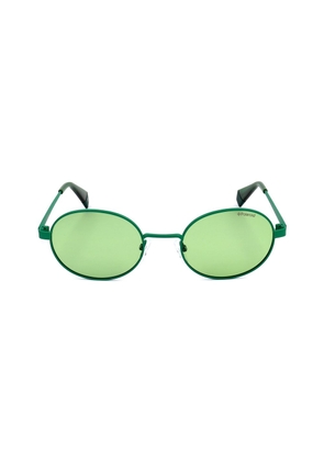 Green Metal Sunglasses