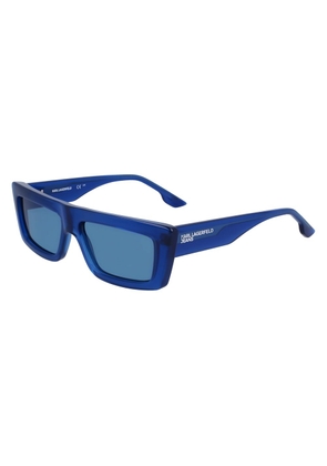Karl Lagerfeld Blue Injected Sunglasses