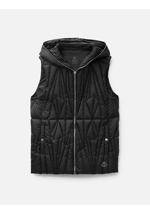 Moncler + Rick Owens Geocamo Ziplock Hooded Down Gilet
