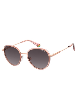 Rose Gold Metal Sunglasses