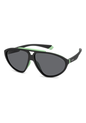 Black Rubber Sunglasses