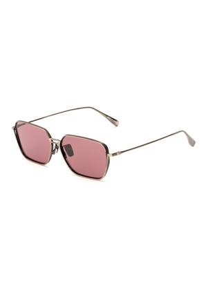 Gray Stainless Steel Sunglasses
