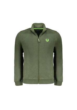 Gianmarco Venturi Green Cotton Sweatshirt - XL