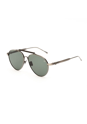 Gray Stainless Steel Sunglasses