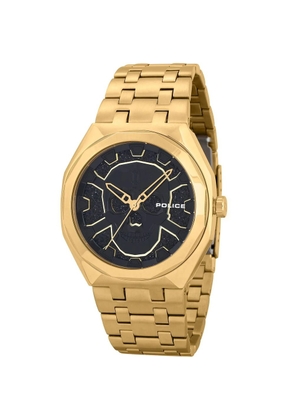 Gold Stainless Steel Watch