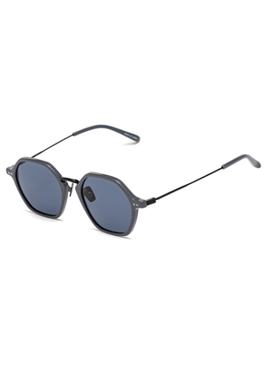 Gray Stainless Steel Sunglasses