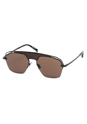 Brown Titanium Sunglasses