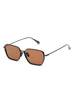 Black Stainless Steel Sunglasses