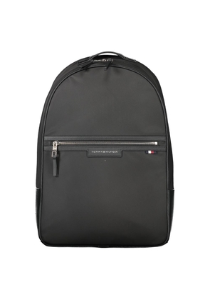 Black Polyester Backpack
