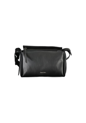 Black Polyester Handbag